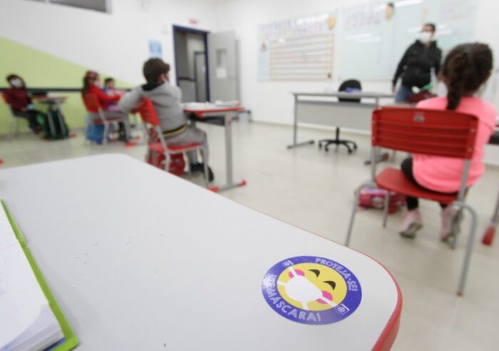 Crianças e funcionários da creche serão testados e ficarão em isolamento para evitar novas transmissões – Foto: Leo Munhoz/ND