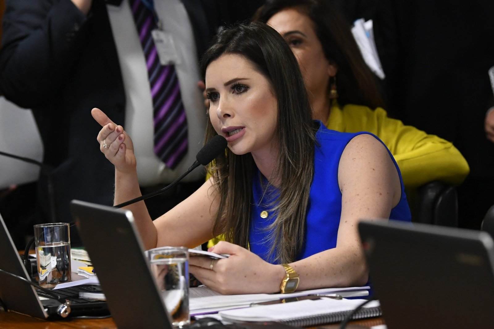 O prêmio chega em um momento de mudança na trajetória eleitoral de Carol De Toni.Foto: Jane de Araújo/Agência Senado/ND Mais