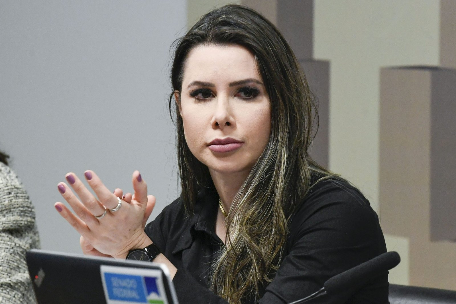 Caroline De Toni, candidata ao Senado por Santa CatarinaFoto: Roque de Sá/Agência Senado/ND Mais
