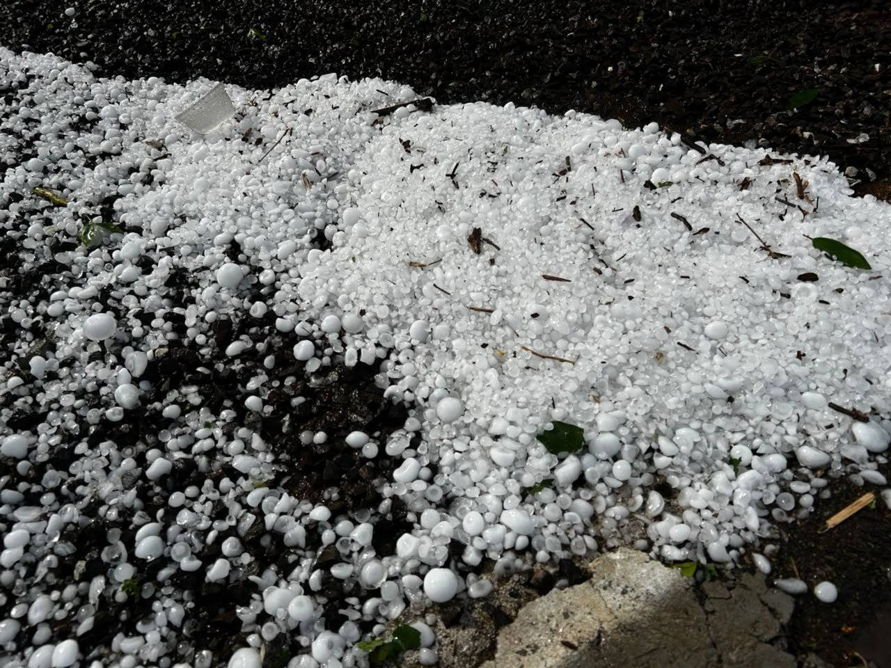 Estragos causados pelo temporal em Santiago do Sul