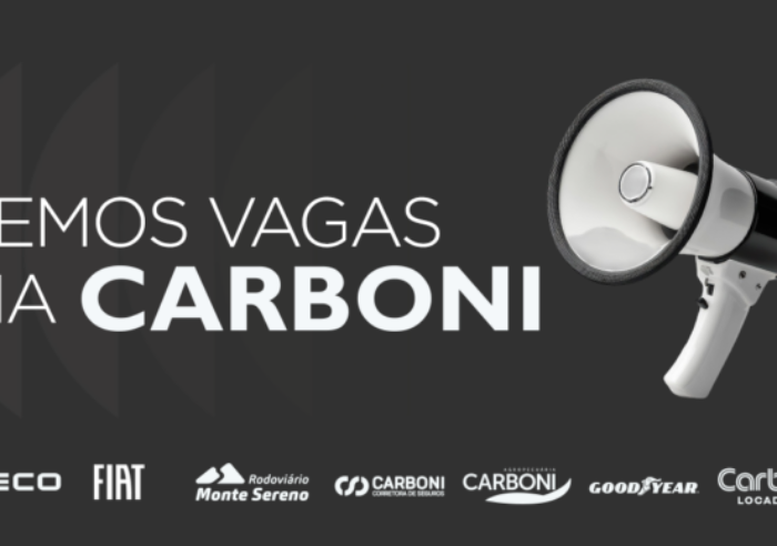 Carboni reúne oportunidades de emprego em diferentes áreas e segmentos de atuação