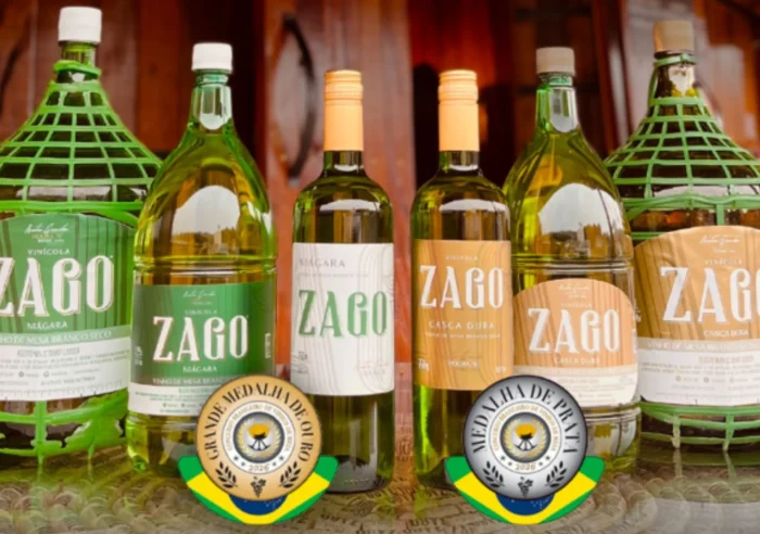 Vinícola Zago leva vinhos premiados para a Expo Videira 2026