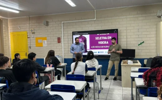 VISAN leva projeto de coleta seletiva às escolas municipais