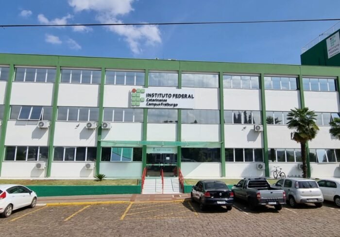 Fachada do Instituto Federal Catarinense Campus Fraiburgo