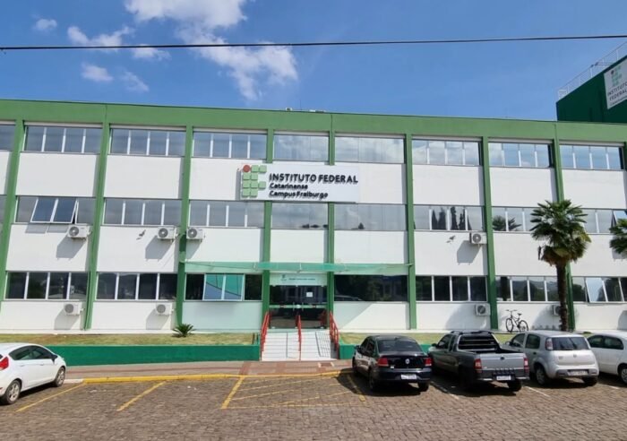Fachada do Instituto Federal Catarinense Campus Fraiburgo