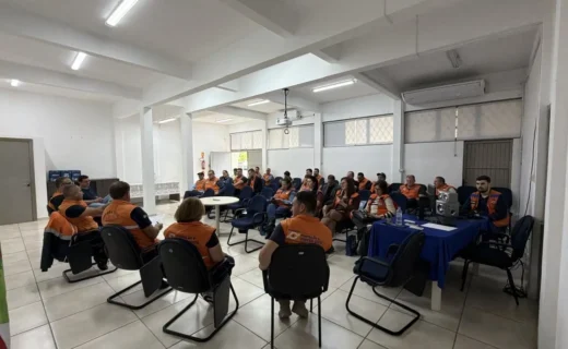Joaçaba recebe visita técnica e reunião do Colegiado Estadual de Defesa Civil da FECAM