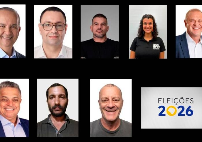 Oito candidatos disputam o governo de Santa Catarina nas eleições 2026