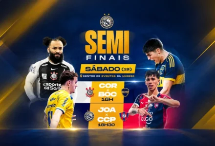 Desafio Internacional de Futsal reúne quatro equipes em Joaçaba neste fim de semana