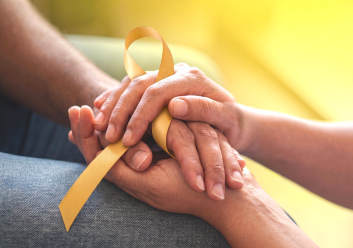 Ilustração representativa da campanha Setembro Amarelo de prevenção ao suicídio.