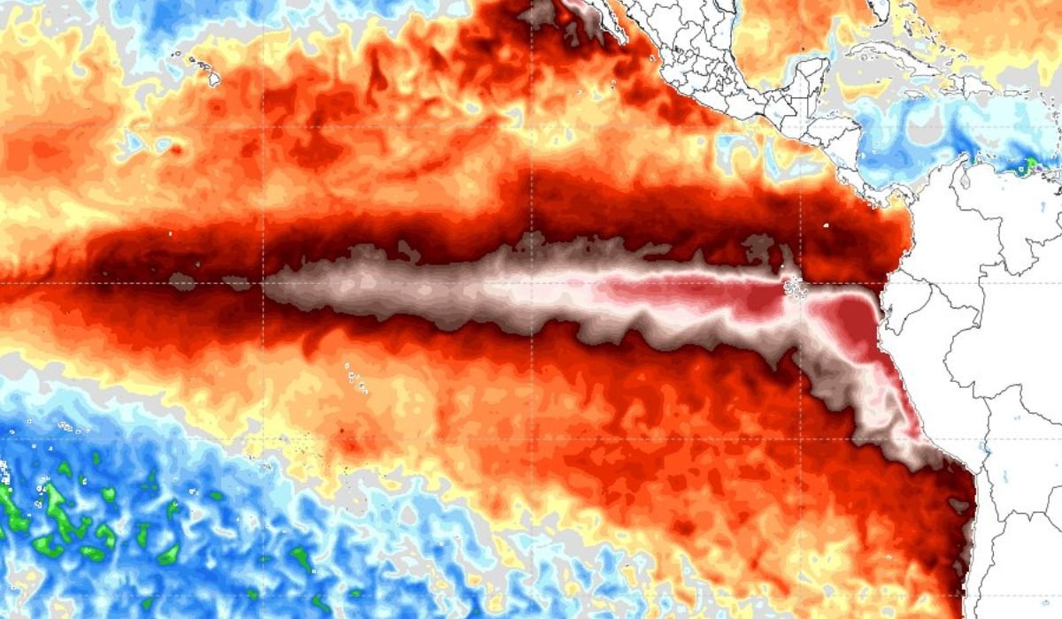Super El Niño chega a 97% de chances de chegar à força máxima entre setembro e dezembro - L.V.E/@LVEParusia/X