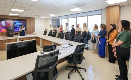 A cerimônia foi realizada na sede da Procuradoria-Geral de Justiça, em Florianópolis.