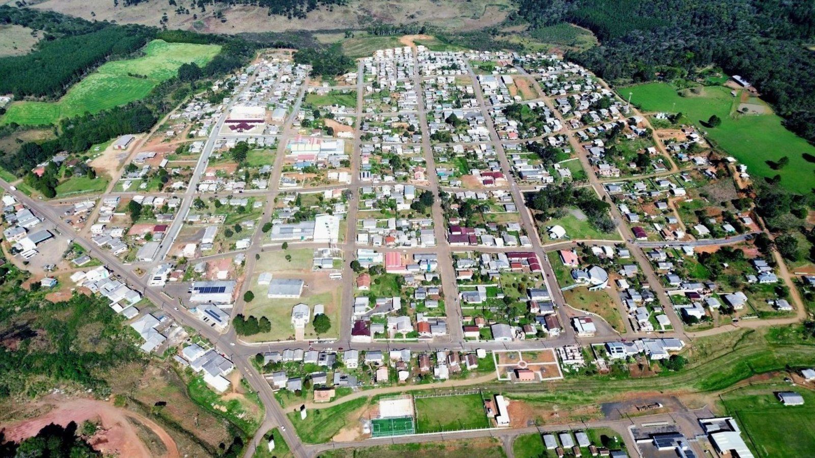 Imagem de Calmon, no Meio-Oeste catarinense.Foto: Prefeitura de Calmon/ND Mais