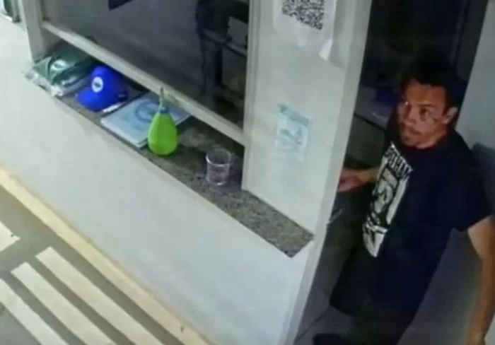 Foto de João Paulo Gonçalves, homem procurado pelas autoridades em Videira