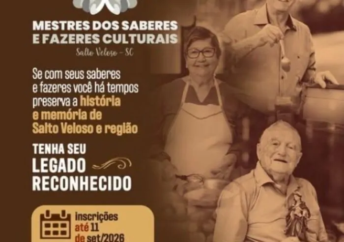 Imagem ilustrativa relacionada ao edital de cultura de Salto Veloso