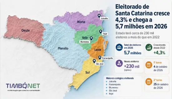Pessoa sendo atendida no guichê do Cartório Eleitoral.