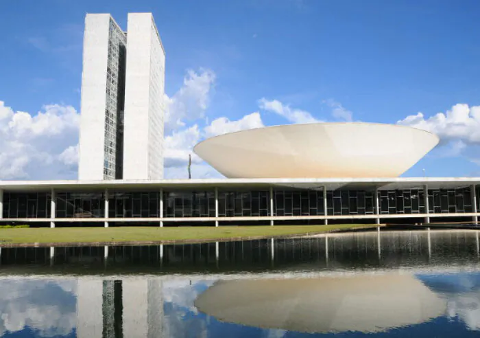 Logotipo ou imagem institucional da Câmara dos Deputados.