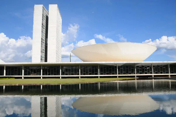 Logotipo ou imagem institucional da Câmara dos Deputados.