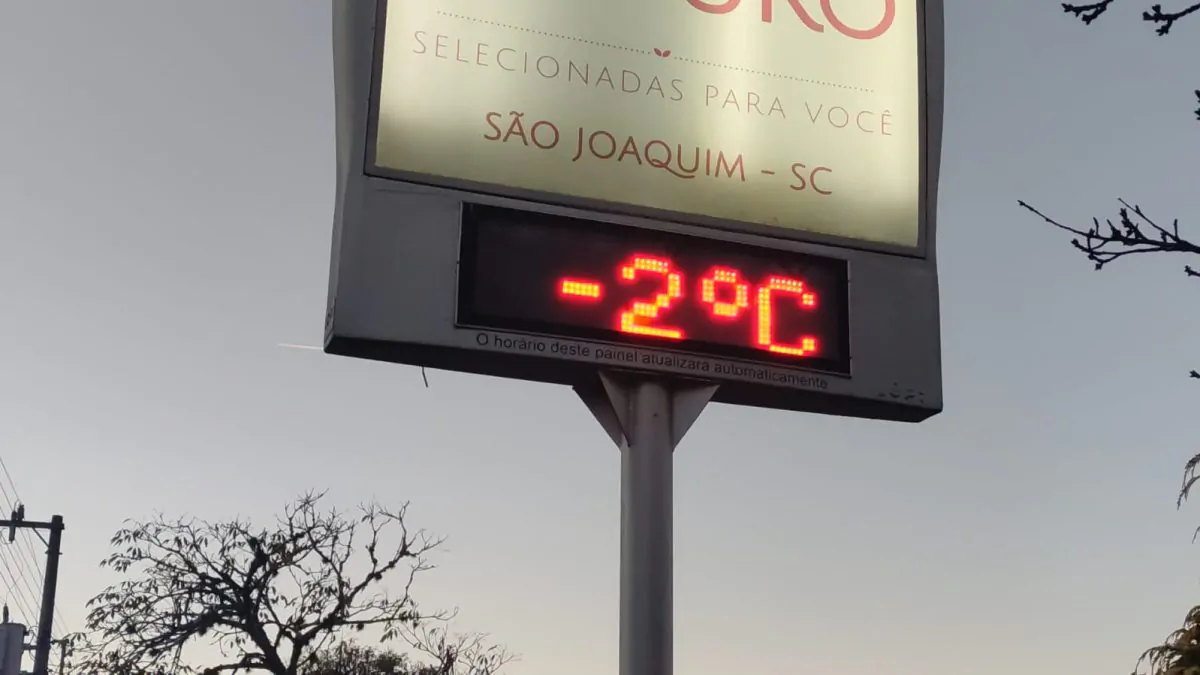 Nova onda de frio vai congelar o Sul